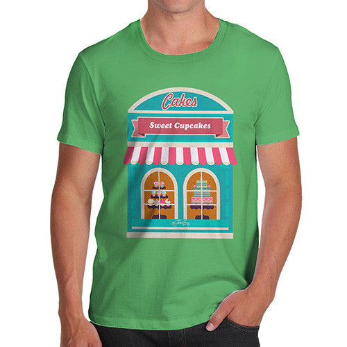 Men's Cute Cakeshop T-Shirt