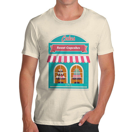 Men's Cute Cakeshop T-Shirt