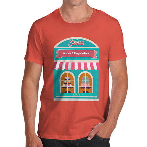 Men's Cute Cakeshop T-Shirt