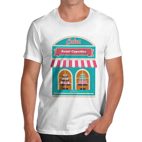 Men's Cute Cakeshop T-Shirt