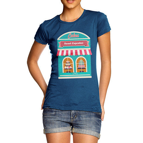 Women's Cute Cakeshop T-Shirt