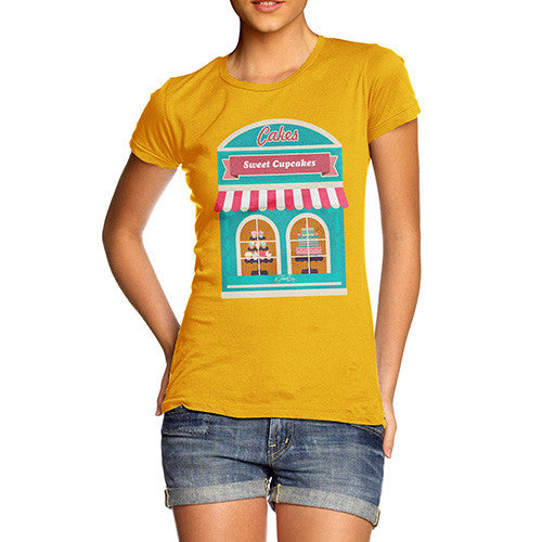 Women's Cute Cakeshop T-Shirt