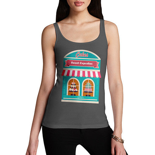 Women's Cute Cakeshop Tank Top