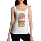 Women's Hamburger Ingredients Tank Top