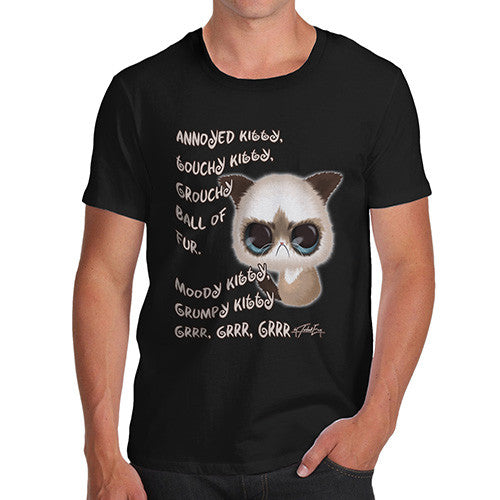 Men's Grumpy Kitty GRRR T-Shirt