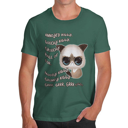 Men's Grumpy Kitty GRRR T-Shirt