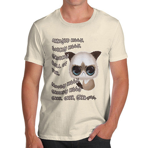 Men's Grumpy Kitty GRRR T-Shirt