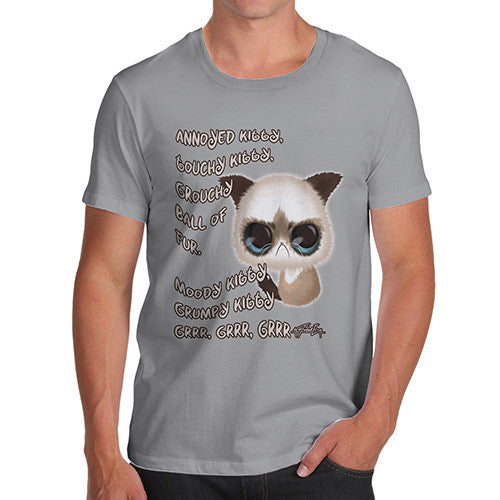 Men's Grumpy Kitty GRRR T-Shirt