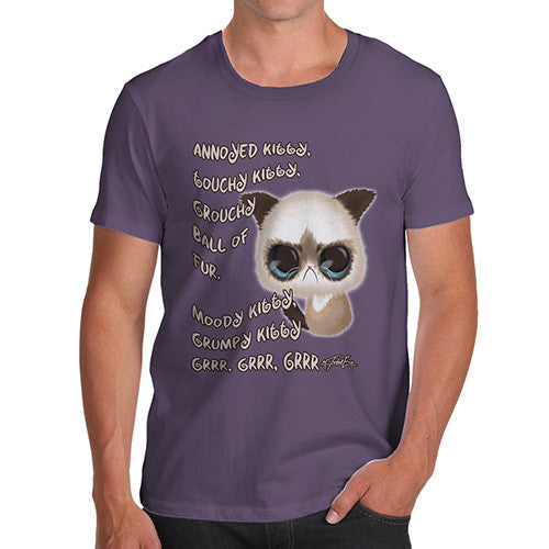 Men's Grumpy Kitty GRRR T-Shirt