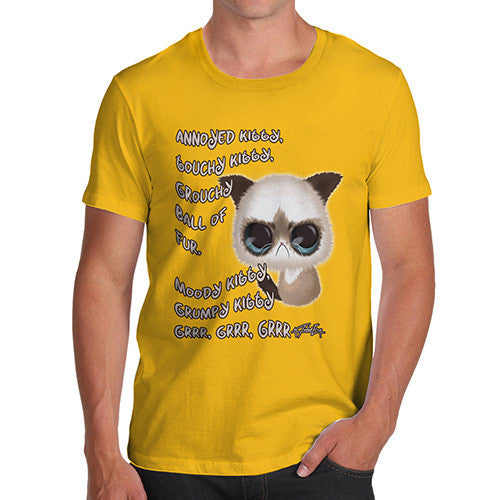 Men's Grumpy Kitty GRRR T-Shirt