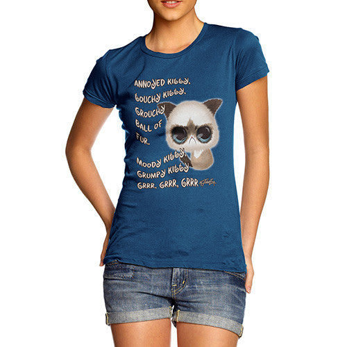 Women's Grumpy Kitty GRRR T-Shirt