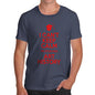 Men's Personalised I Can't Keep Calm I'm Studying T-Shirt