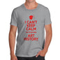 Men's Personalised I Can't Keep Calm I'm Studying T-Shirt