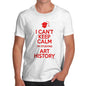 Men's Personalised I Can't Keep Calm I'm Studying T-Shirt