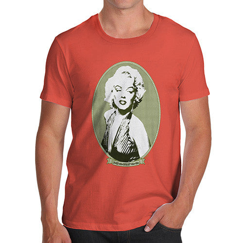 Men's Marilyn Monroe Money Portrait T-Shirt