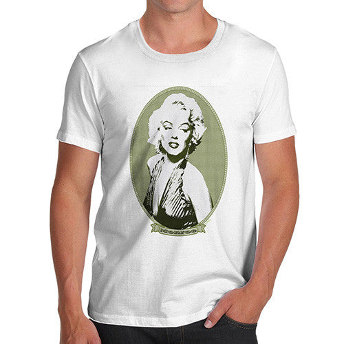 Men's Marilyn Monroe Money Portrait T-Shirt