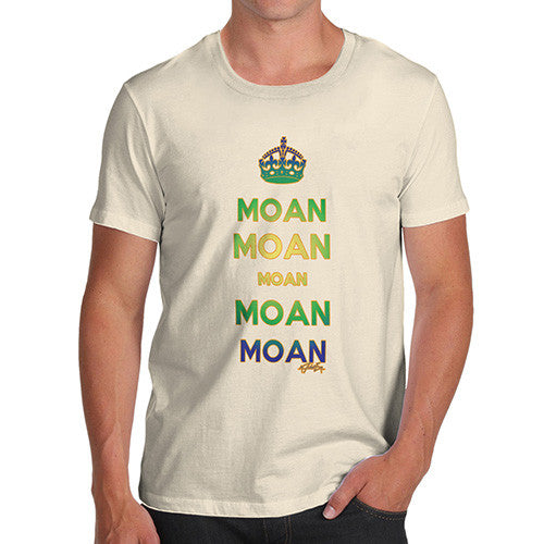 Men's Keep Calm And Moan T-Shirt