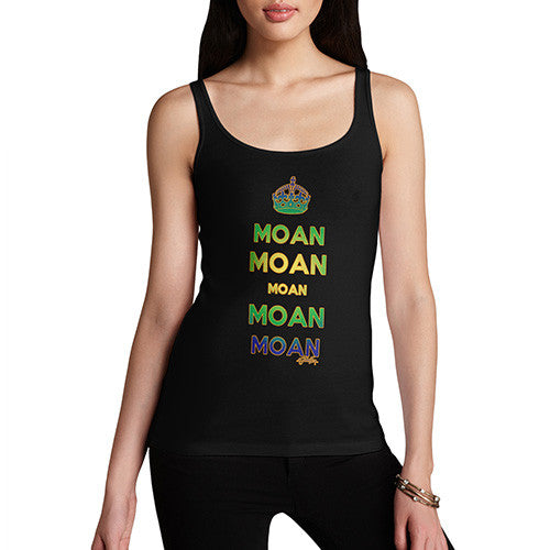 Women's Keep Calm And Moan Tank Top