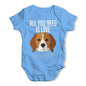 All You Need Is A Beagle Baby Grow Bodysuit