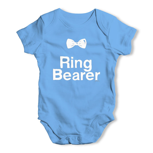 Ring Bearer Bowtie Baby Grow Bodysuit