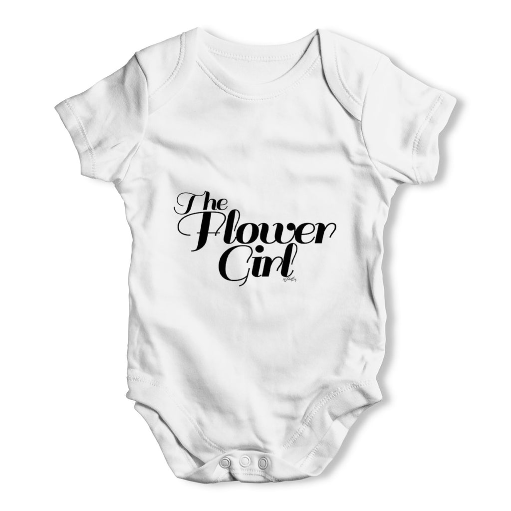 The Flower Girl Baby Grow Bodysuit