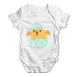 Easter Chick Hatching from Egg Baby Grow Bodysuit