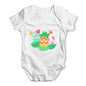 Easter Eggs in Spring Field Baby Grow Bodysuit