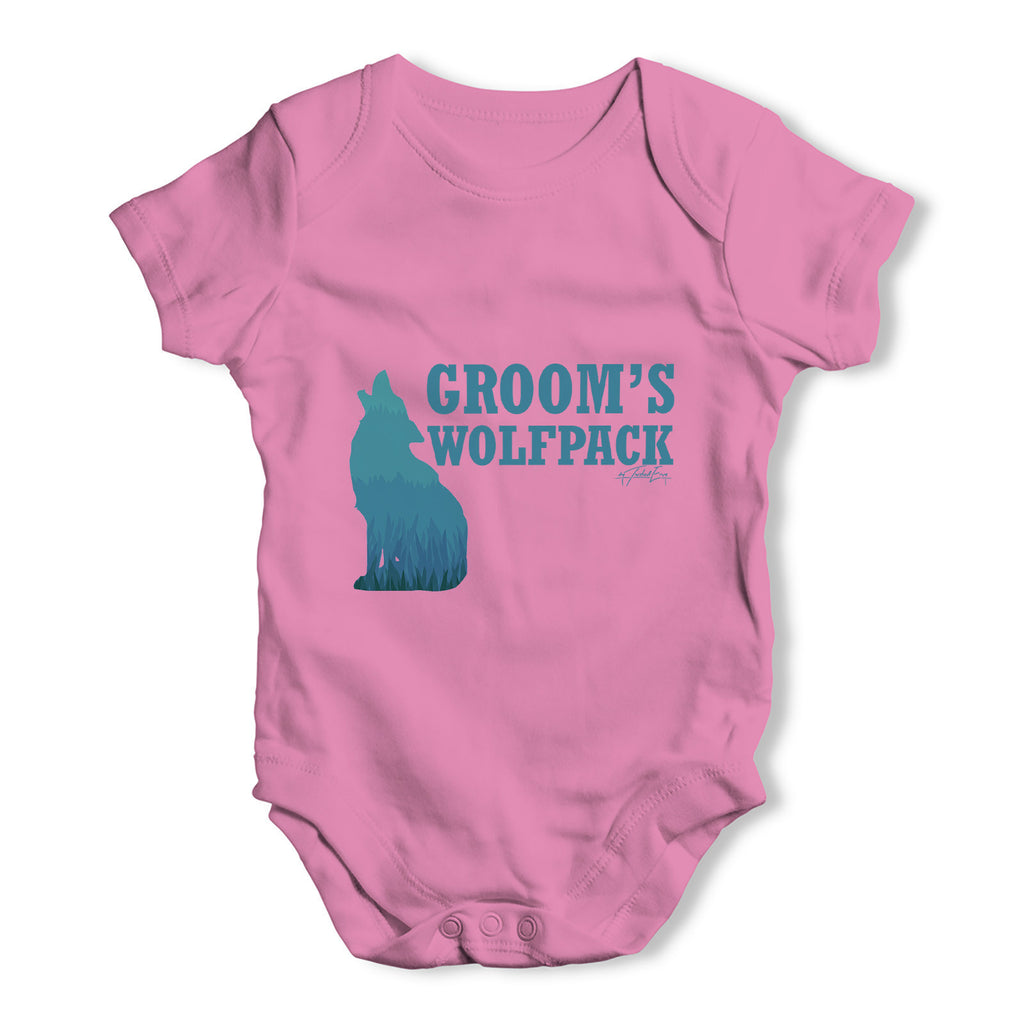 Groom Wolfpack Baby Grow Bodysuit