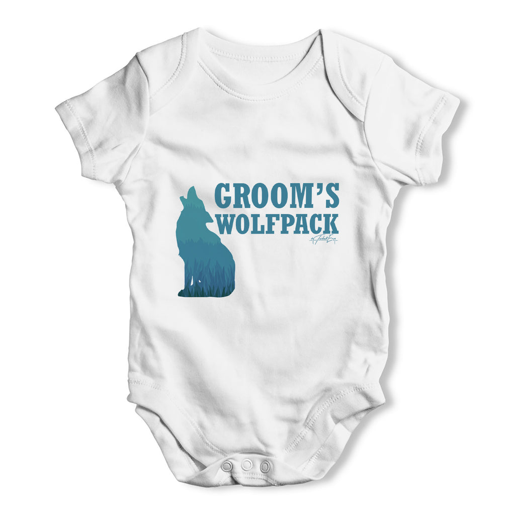 Groom Wolfpack Baby Grow Bodysuit
