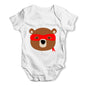 Ninja Bear Baby Grow Bodysuit