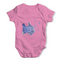 Ink Splat Cat Baby Grow Bodysuit