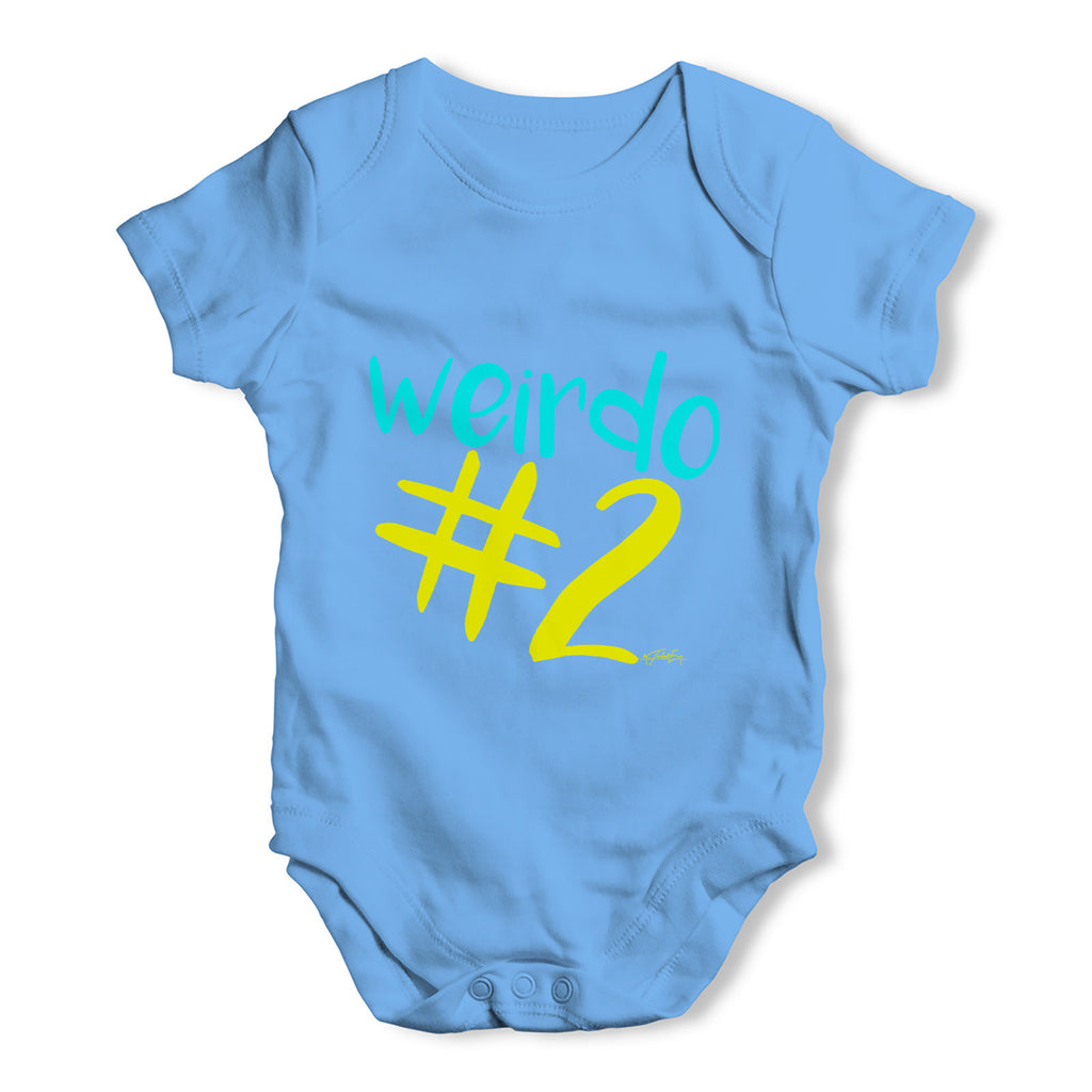 Weirdo #2 Baby Grow Bodysuit