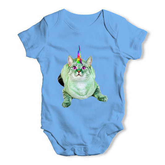 Unicorn Cat Baby Grow Bodysuit