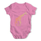 Patterned Giraffe Baby Grow Bodysuit