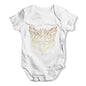 Geometric Fox Head Baby Grow Bodysuit