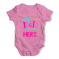 My Dad Is My Hero Baby Grow Bodysuit