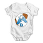 Sign Language Letter D Baby Grow Bodysuit