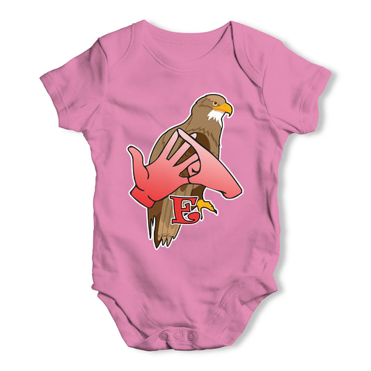 Sign Language Letter E Baby Grow Bodysuit