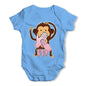 Sign Language Letter M Baby Grow Bodysuit