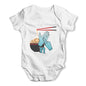 Sign Language Letter N Baby Grow Bodysuit