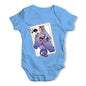 Sign Language Letter Q Baby Grow Bodysuit