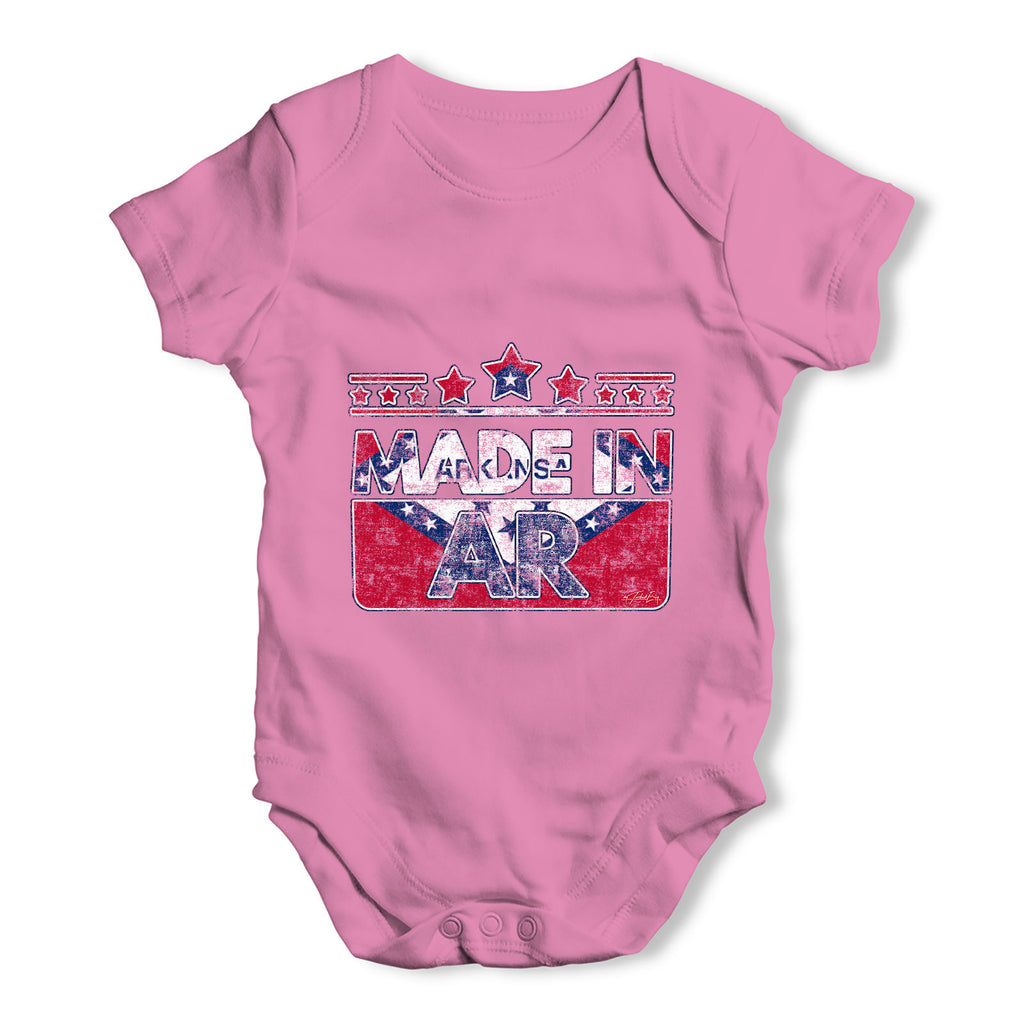 Made In AR Arkansas Baby Grow Bodysuit