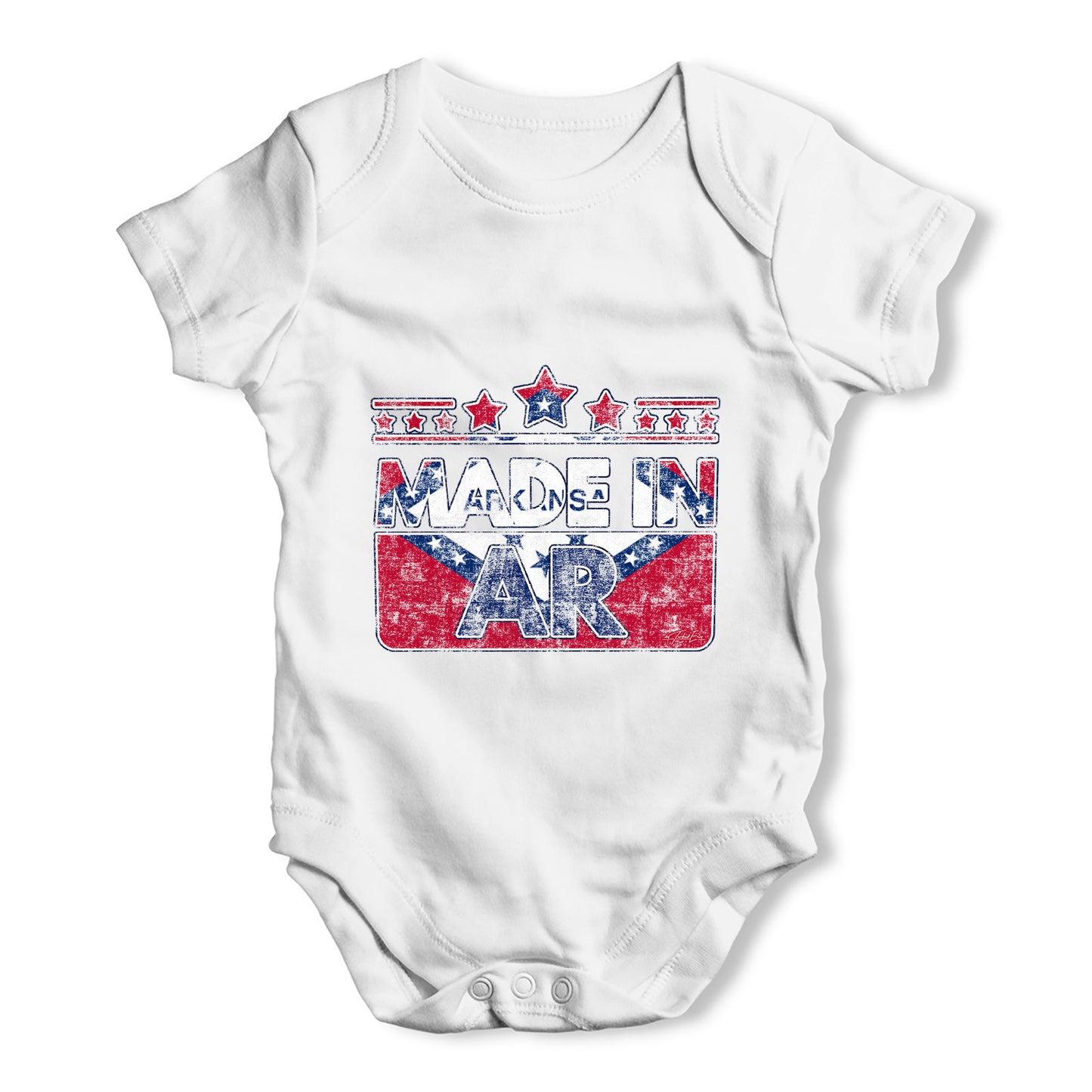 Made In AR Arkansas Baby Grow Bodysuit