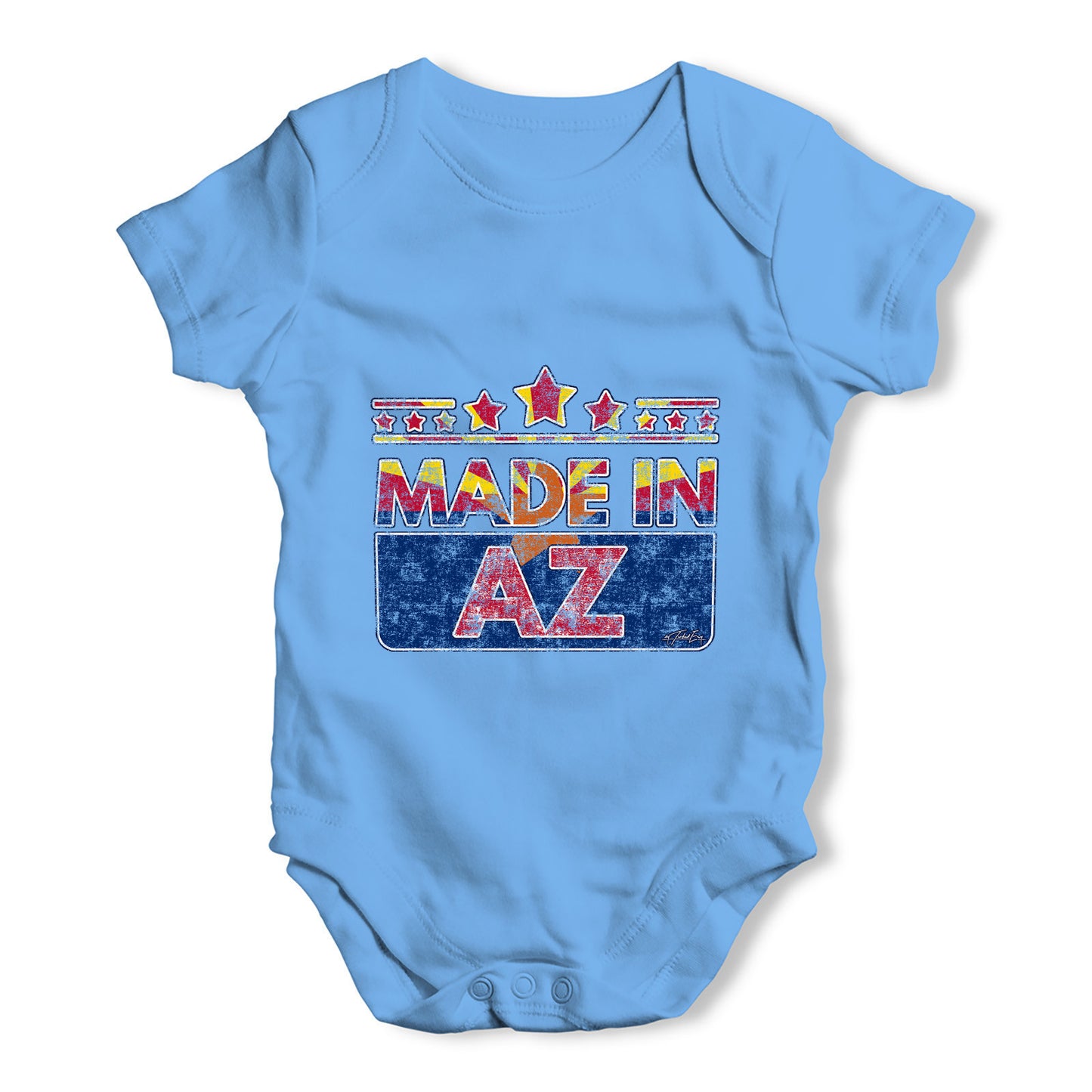 Made In AZ Arizona Baby Grow Bodysuit