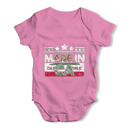 Made In CA California Baby Grow Bodysuit