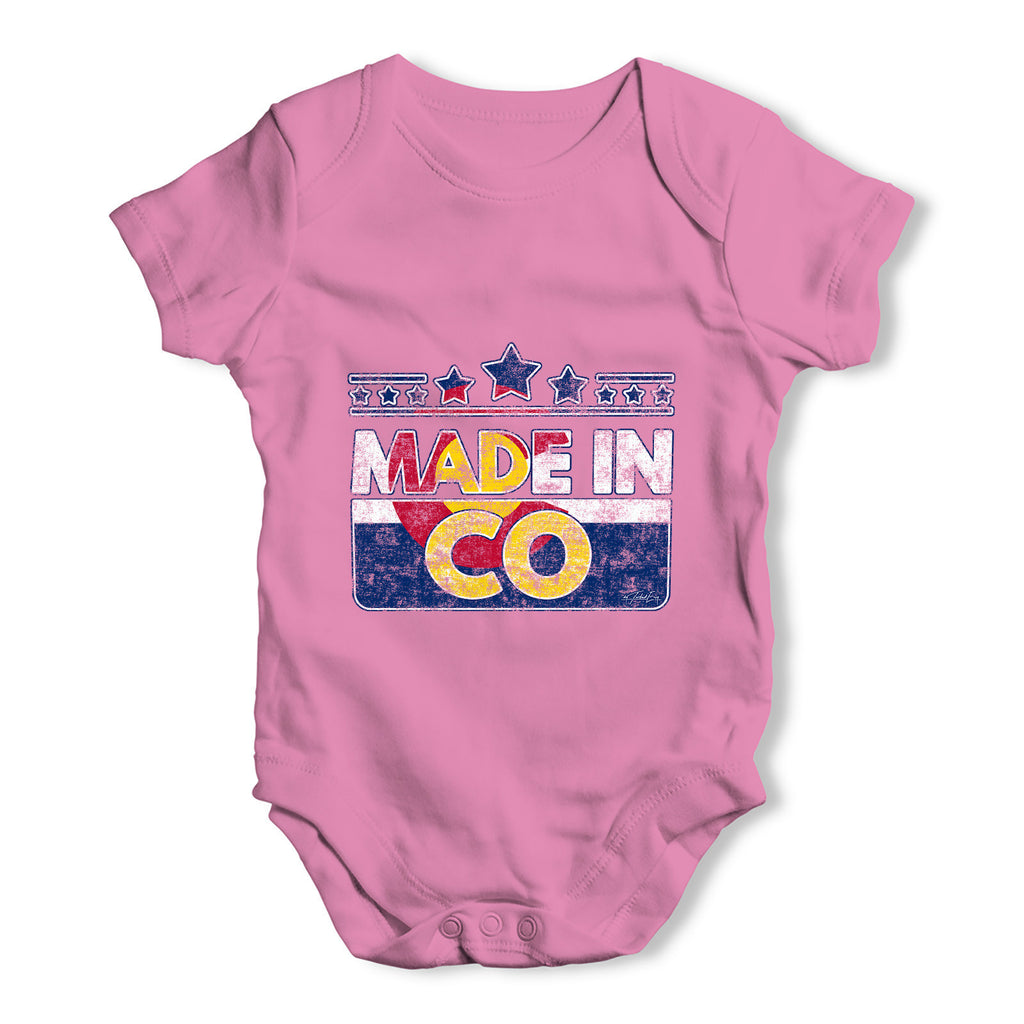 Made In CO Colorado Baby Grow Bodysuit