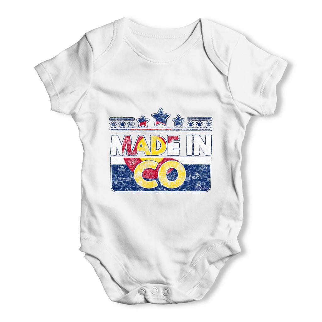 Made In CO Colorado Baby Grow Bodysuit