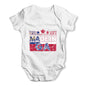 Made In GA Georgia Baby Grow Bodysuit