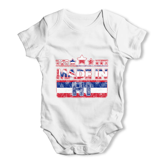 Made In HI Hawaii Baby Grow Bodysuit