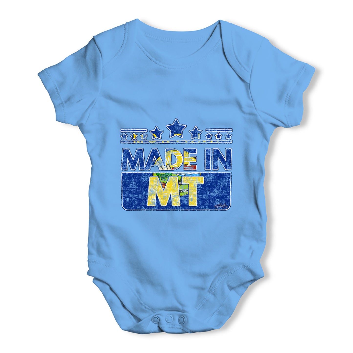 Made In MT Montana Baby Grow Bodysuit